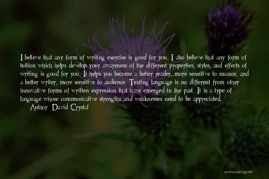 David Crystal Texting Quotes By David Crystal