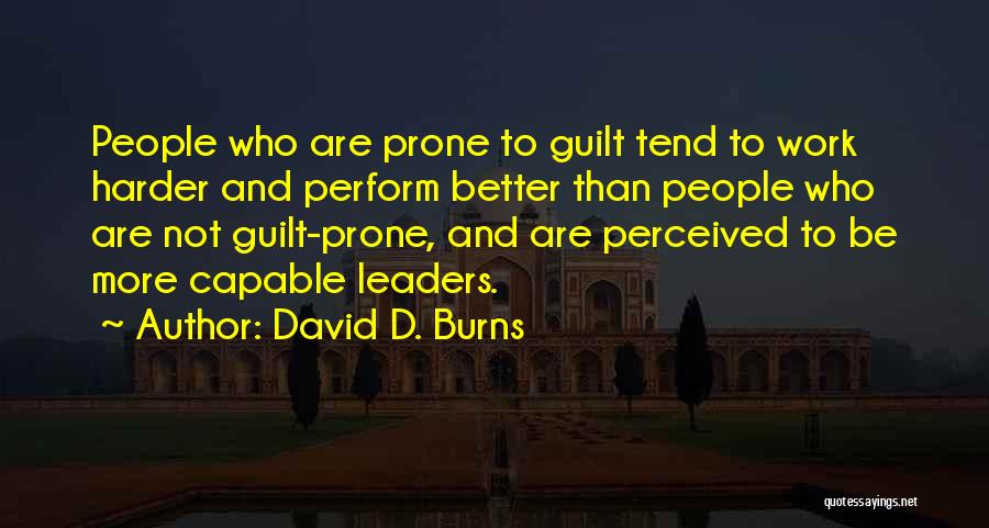 David D. Burns Quotes 1231724