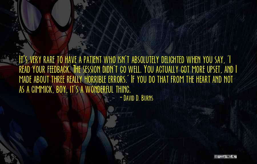 David D. Burns Quotes 1939498