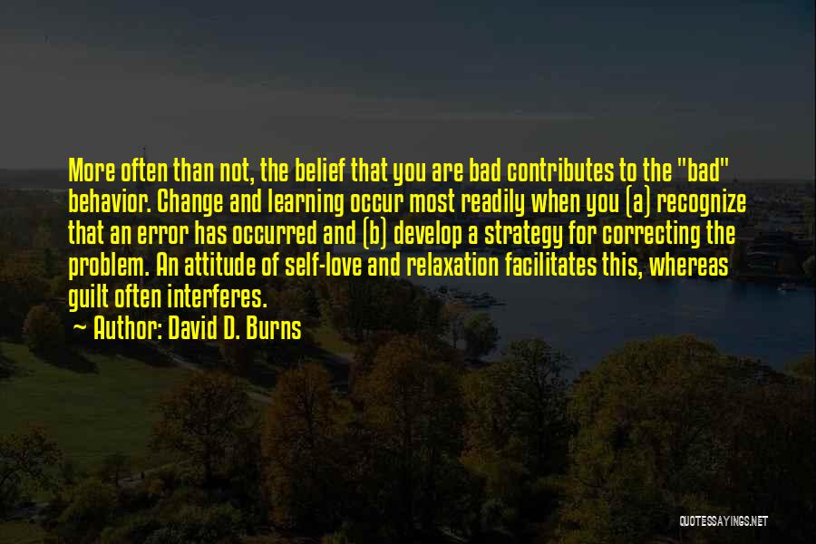 David D. Burns Quotes 214942