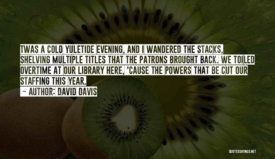 David Davis Quotes 985946