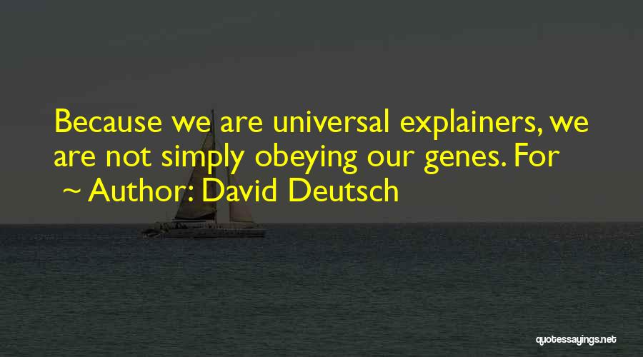 David Deutsch Quotes 836544