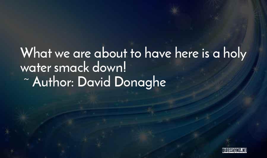 David Donaghe Quotes 2011621