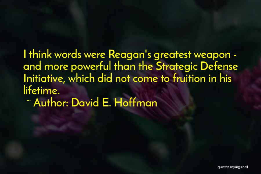 David E. Hoffman Quotes 942053