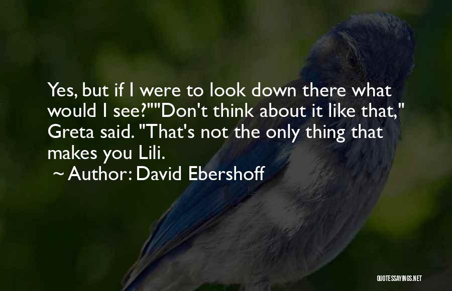 David Ebershoff Quotes 992979