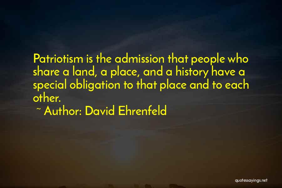 David Ehrenfeld Quotes 1125843