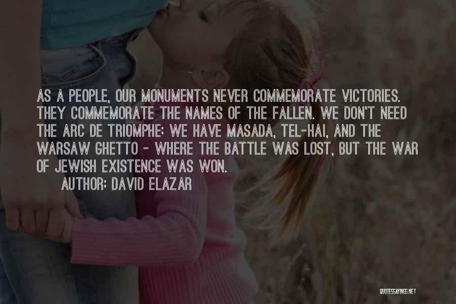 David Elazar Quotes 124901