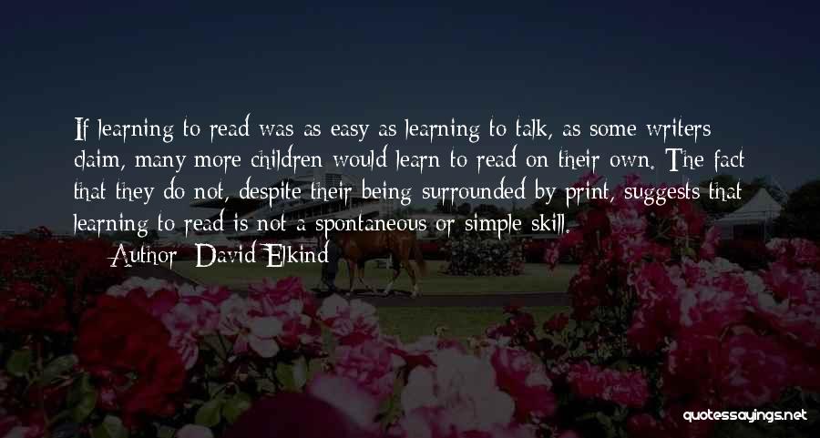 David Elkind Quotes 1426053