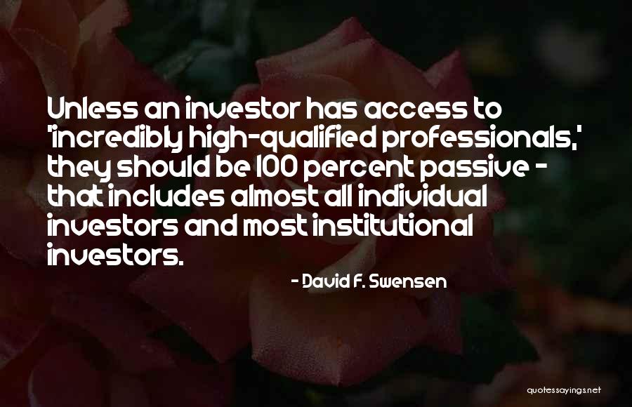 David F. Swensen Quotes 1472169