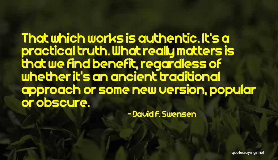 David F. Swensen Quotes 1554736