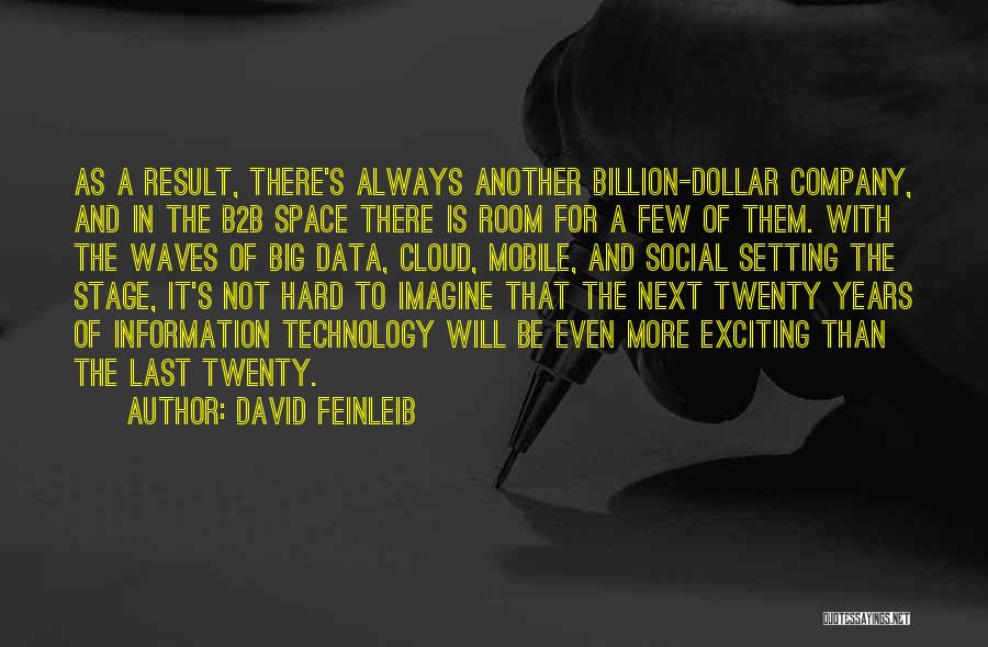 David Feinleib Quotes 889275