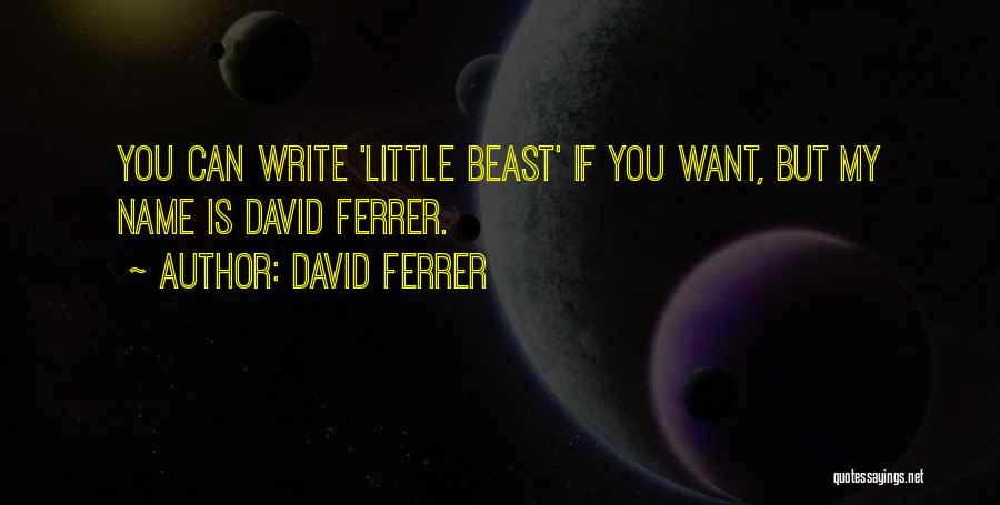 David Ferrer Quotes 689064