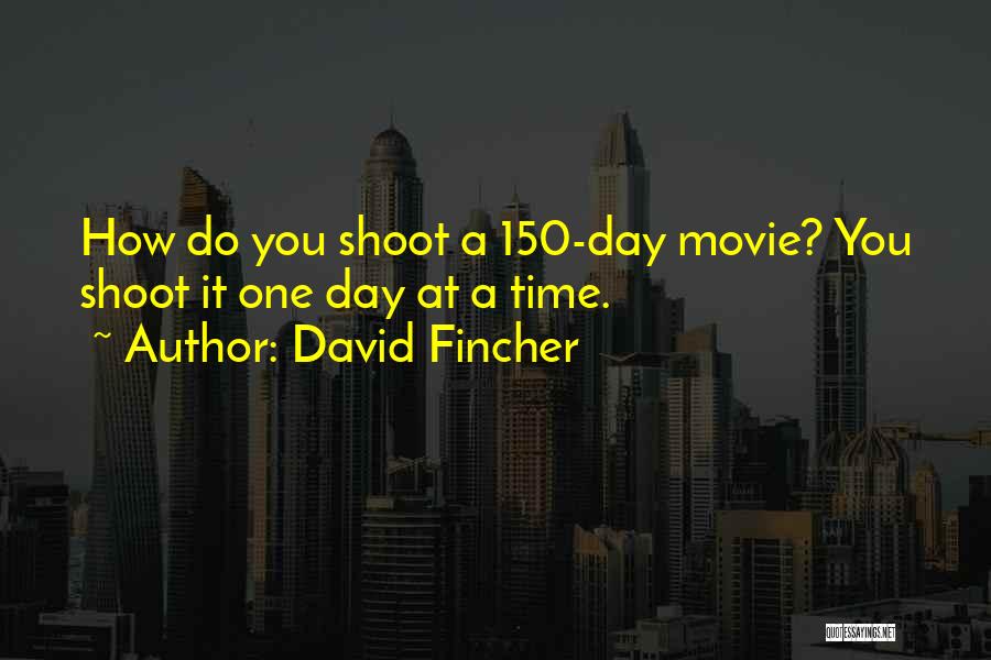 David Fincher Quotes 1720916