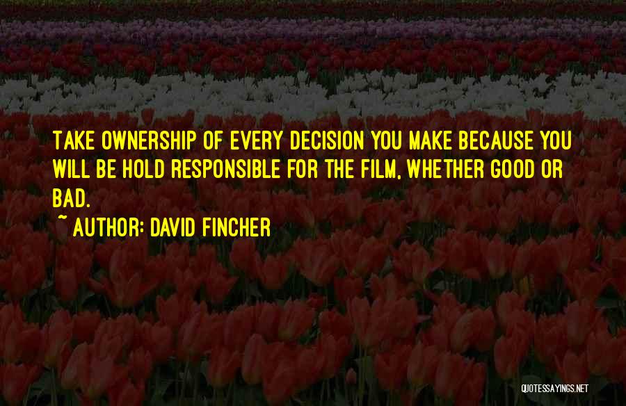 David Fincher Quotes 2180504