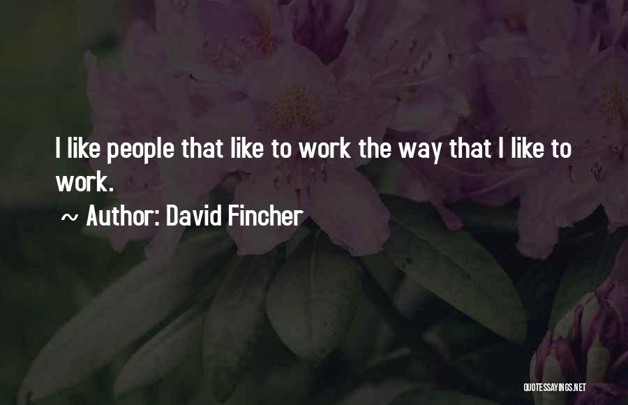 David Fincher Quotes 229137