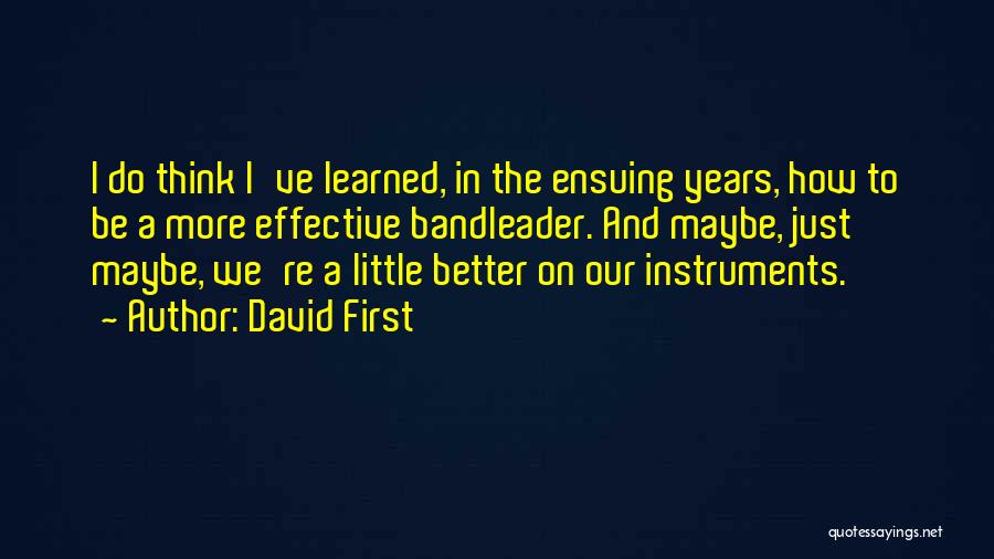 David First Quotes 1150394