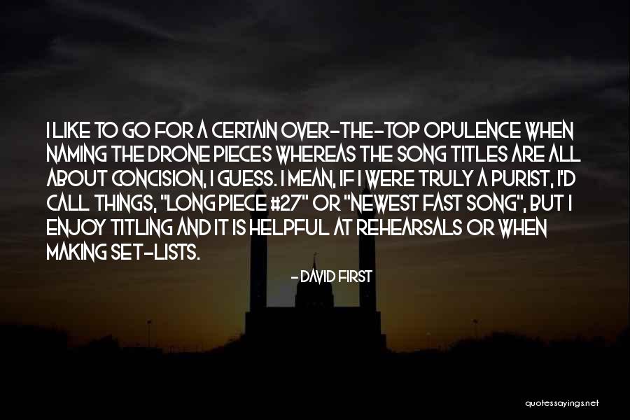 David First Quotes 557405 David First Quotes 557405