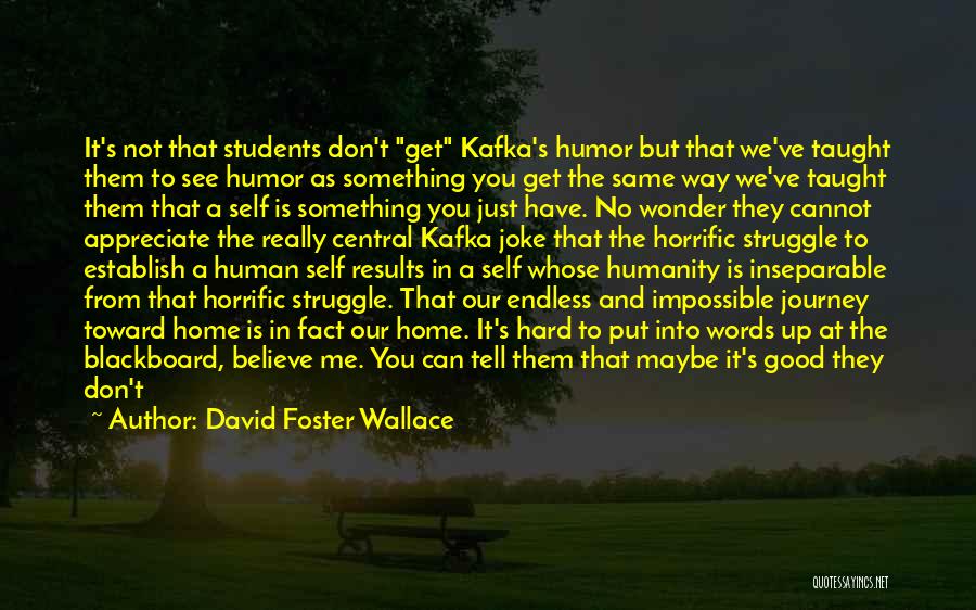 David Foster Wallace Quotes 747603