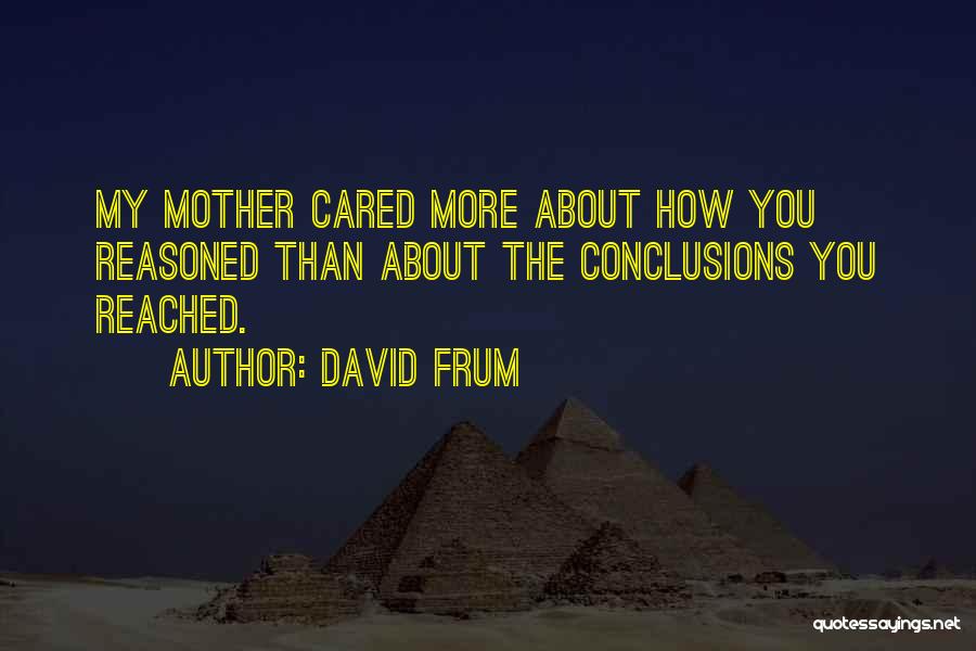David Frum Quotes 262698
