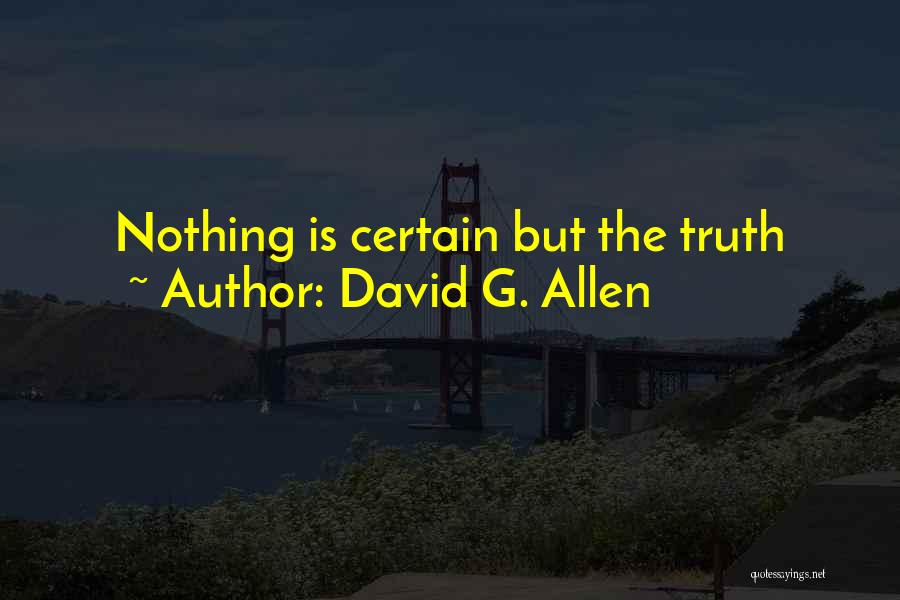 David G. Allen Quotes 479353