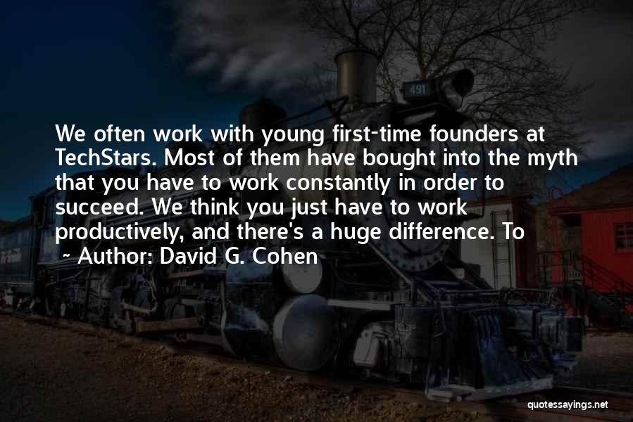 David G. Cohen Quotes 1507815