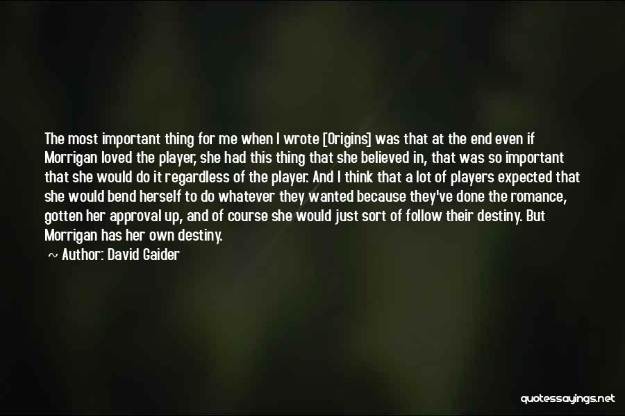 David Gaider Quotes 1586799