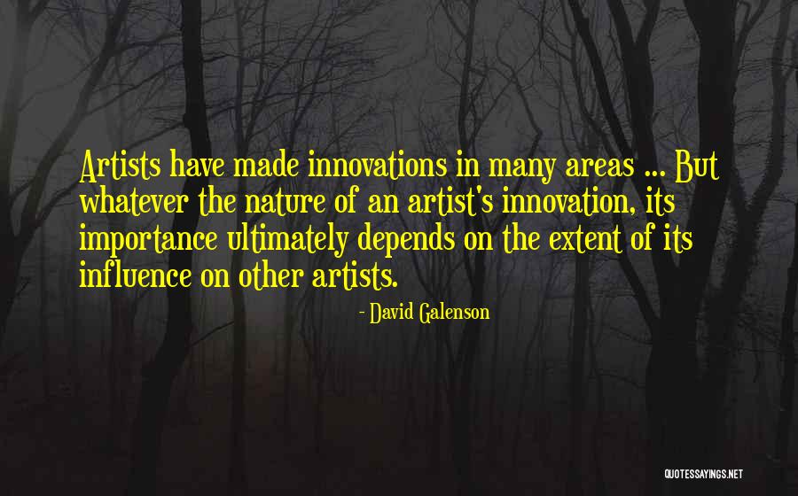 David Galenson Quotes 1935249