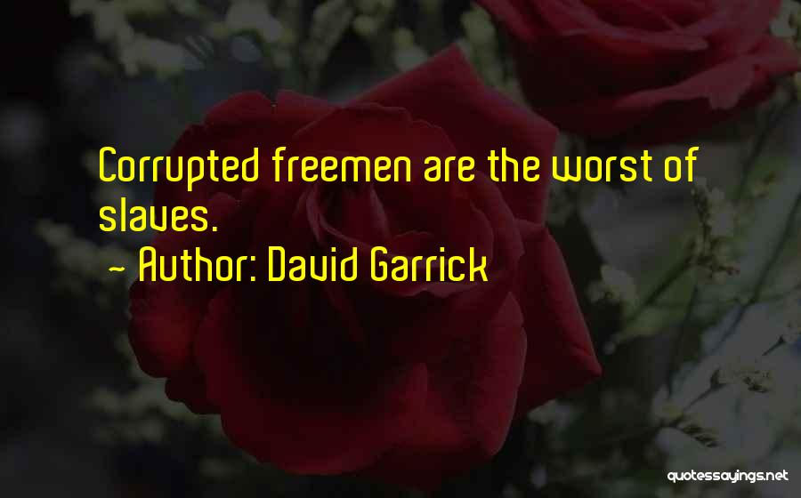 David Garrick Quotes 125537
