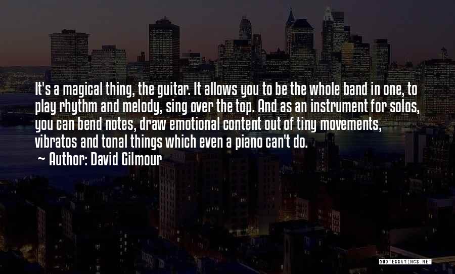 David Gilmour Quotes 744082