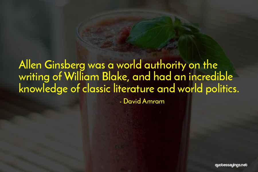 David Ginsberg Quotes By David Amram David Ginsberg Quotes By David Amram