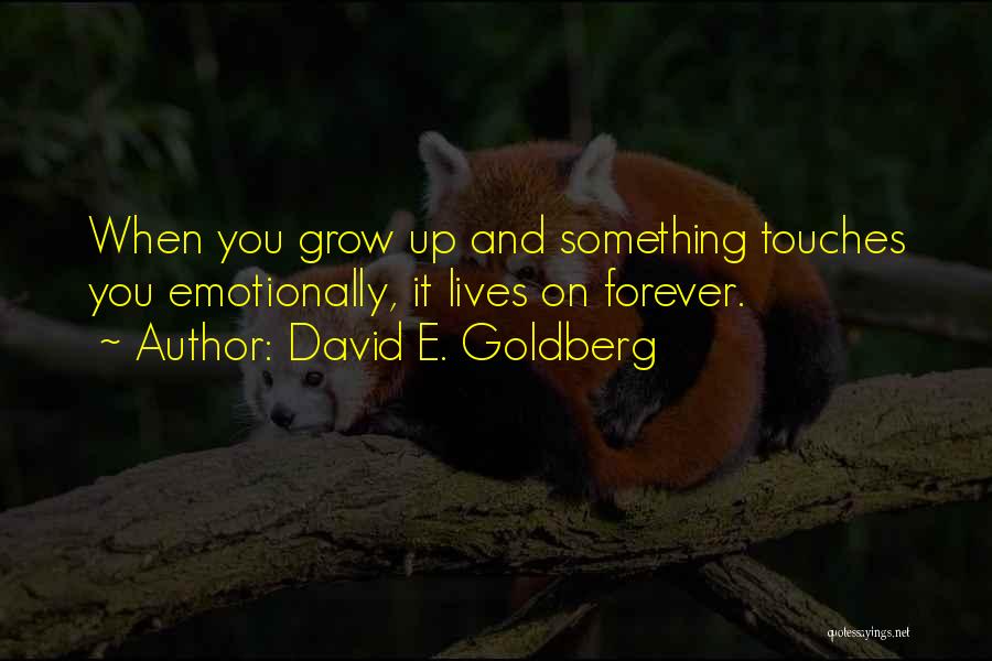 David Goldberg Quotes By David E. Goldberg