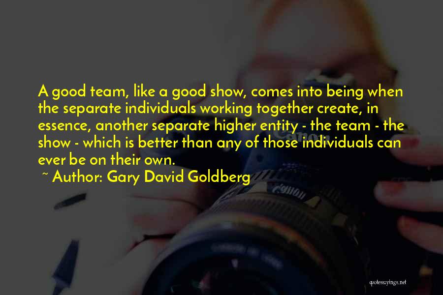 David Goldberg Quotes By Gary David Goldberg