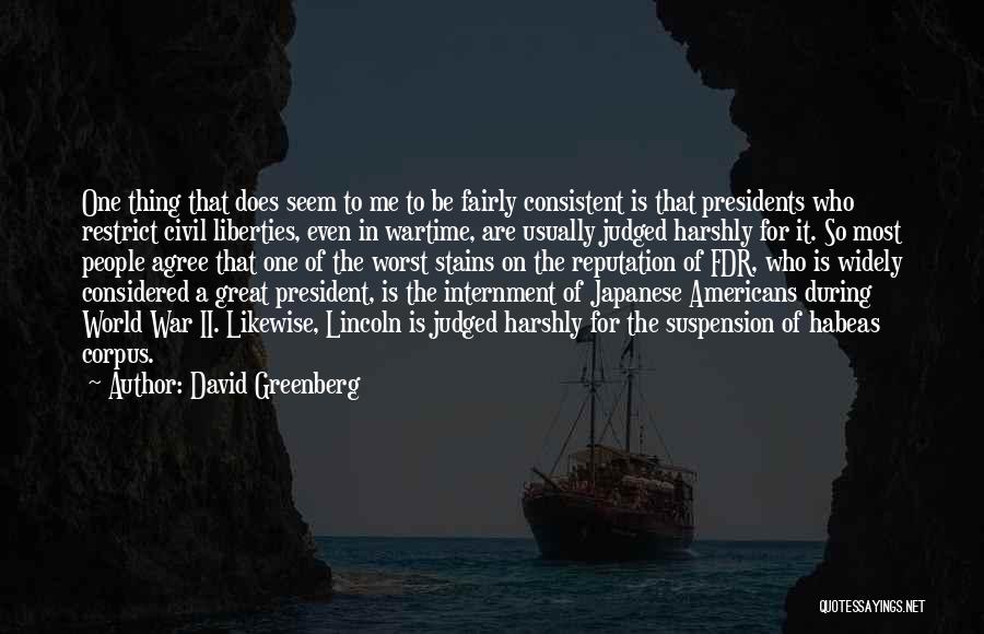 David Greenberg Quotes 1467961