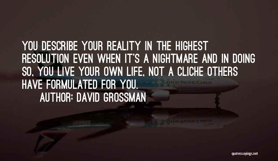 David Grossman Quotes 266680
