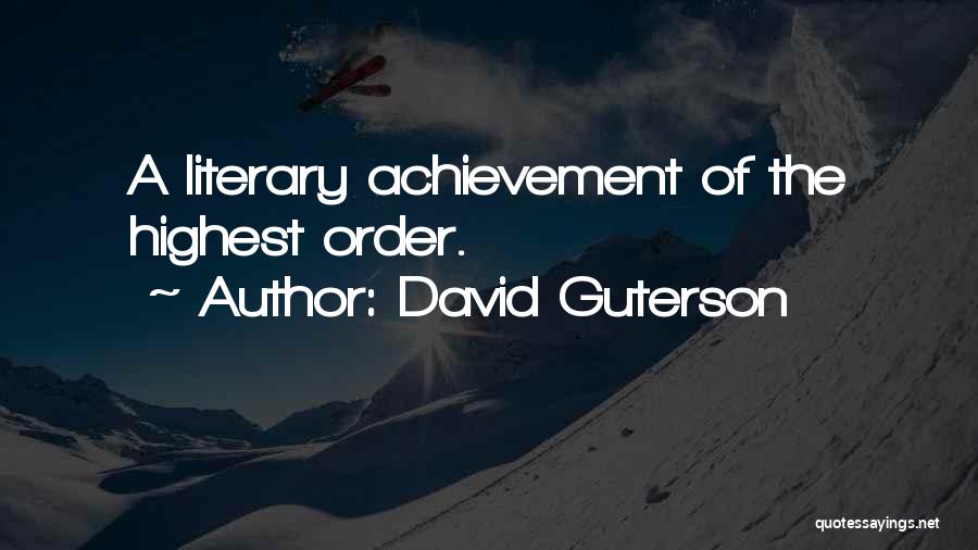 David Guterson Quotes 1850339