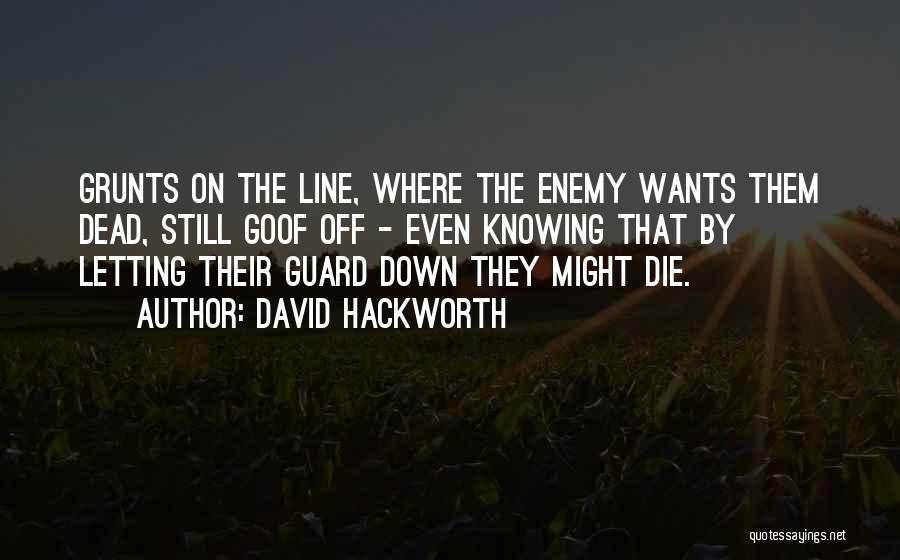 David Hackworth Quotes 451149