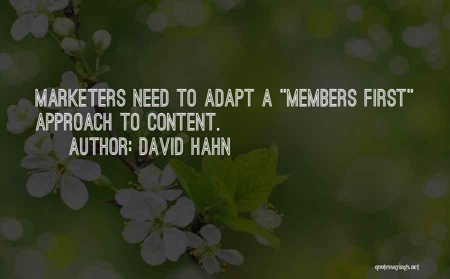 David Hahn Quotes 773326
