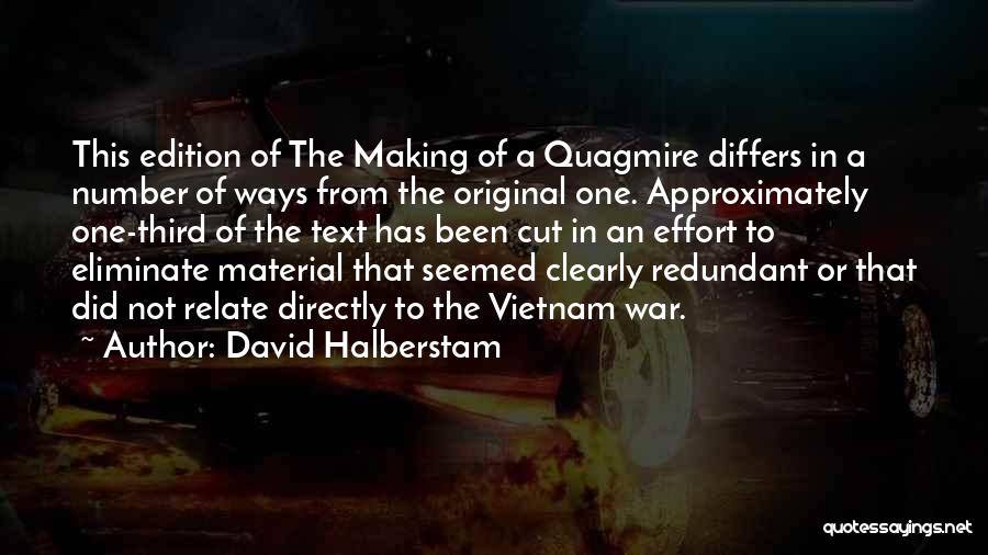 David Halberstam Quotes 292557