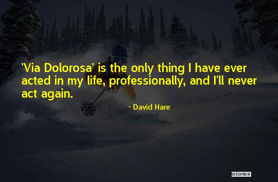 David Hare Quotes 437944 David Hare Quotes 437944