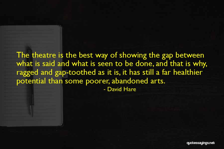 David Hare Quotes 498108