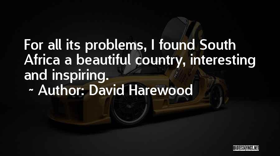 David Harewood Quotes 360978