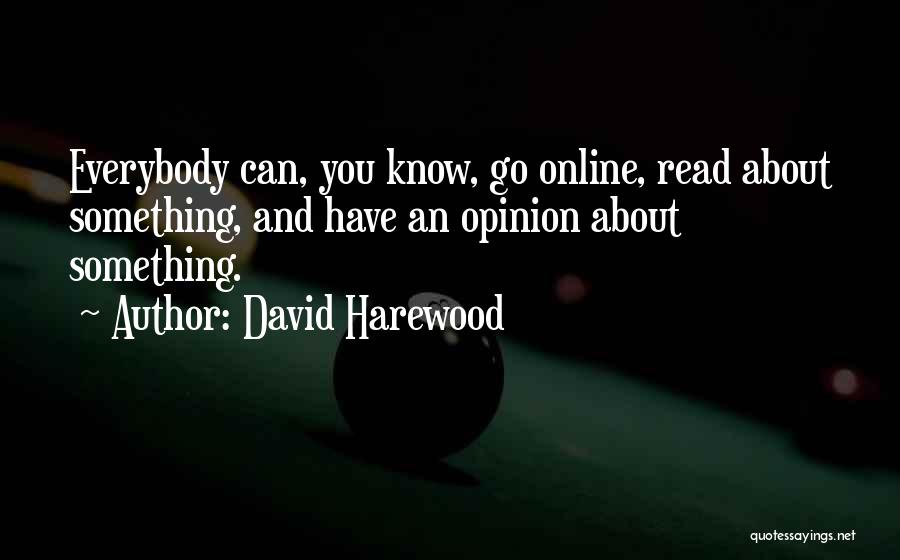 David Harewood Quotes 742528