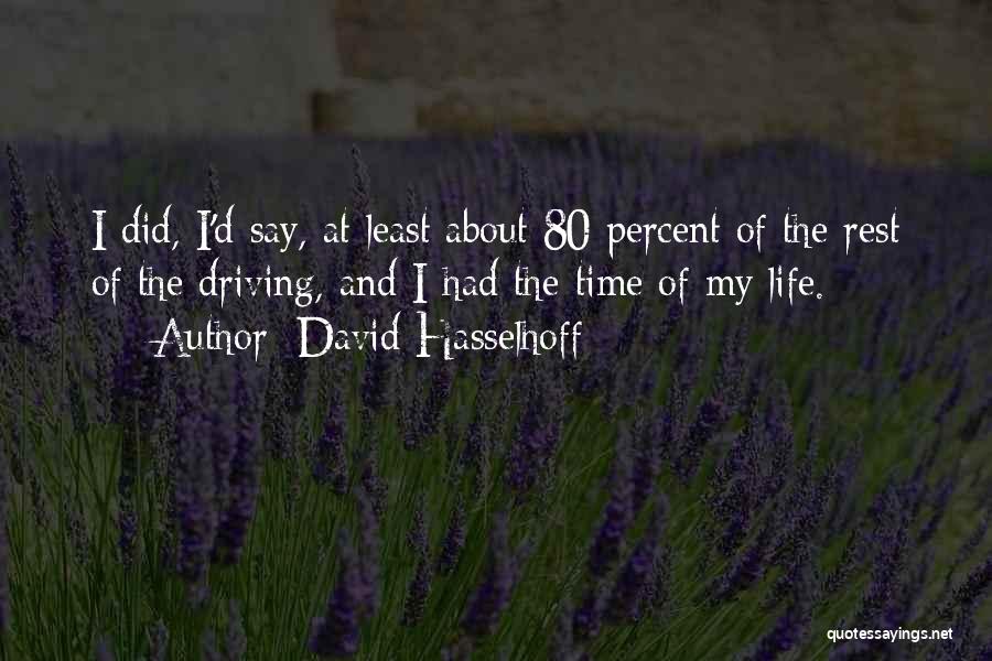 David Hasselhoff Quotes 817384