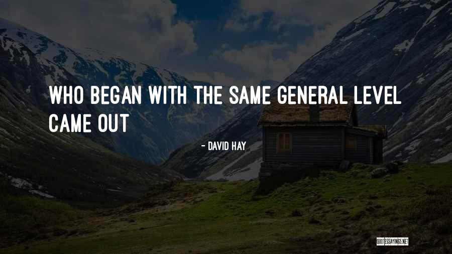 David Hay Quotes 1108644 David Hay Quotes 1108644