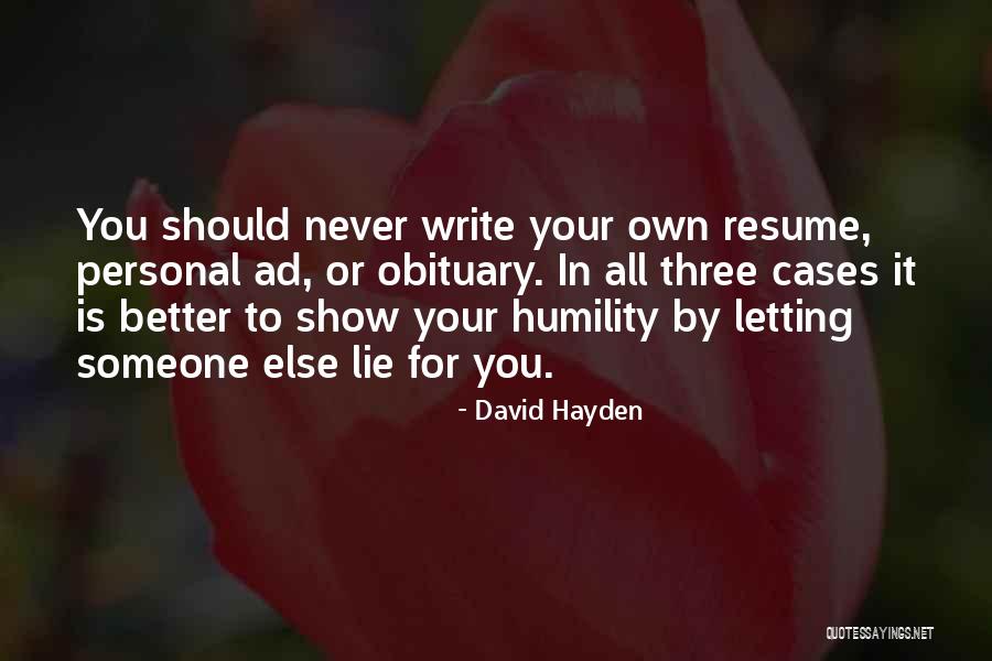 David Hayden Quotes 1446187 David Hayden Quotes 1446187