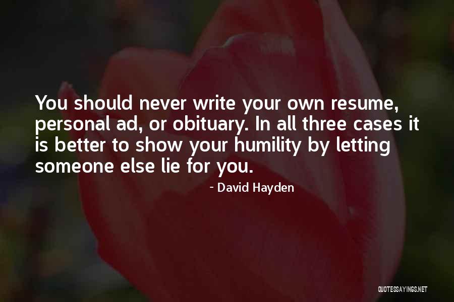 David Hayden Quotes 1446187