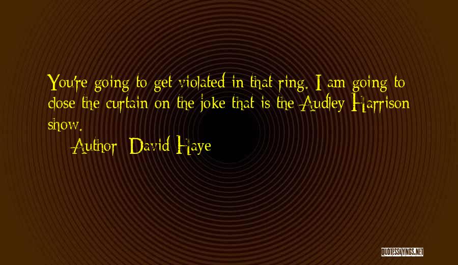 David Haye Quotes 1469285