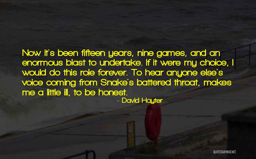 David Hayter Quotes 458640