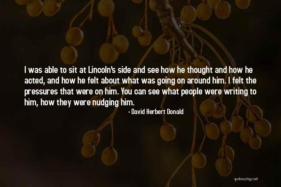 David Herbert Donald Quotes 1645143