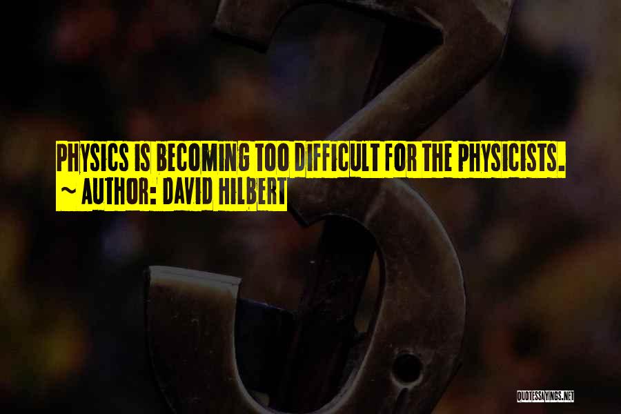 David Hilbert Quotes 1067500